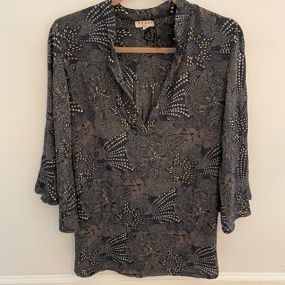 Paani Boho Bell Sleeve Top